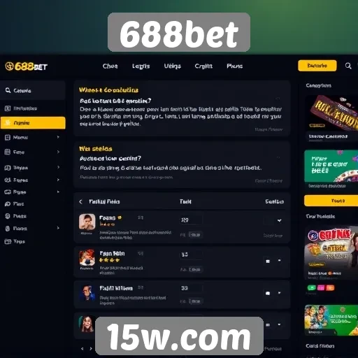 Interface do usuário do 688bet recebe avaliações positivas